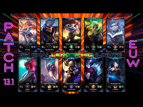 EUW Challenger Match #567 Patch13.1 [Astralis - Kobbe, EXCEL - Abbedagge, Team BDS Academy - xMatty]