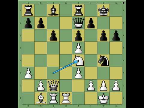 Genijalni potezi šahovskih legendi !!!    RUBINSTEIN vs HIRSCHBEIN  # 1825
