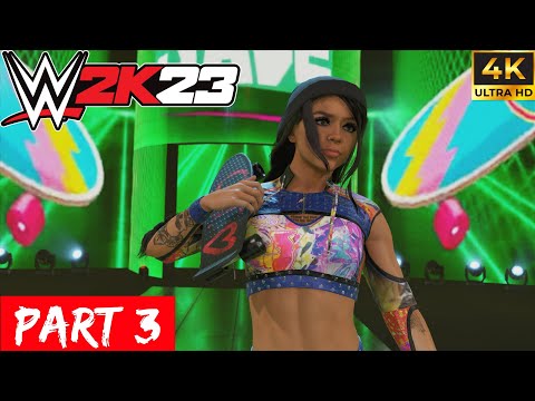 WWE 2K23 MYRISE THE LEGACY Gameplay Walkthrough No Commentary Part 3