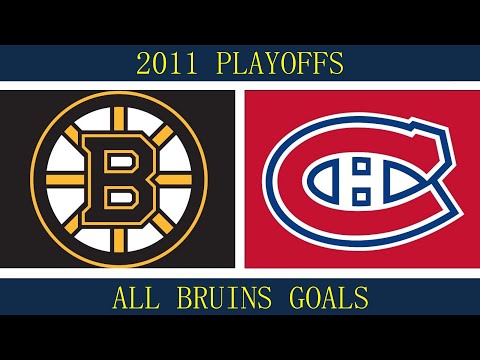 All Bruins Goals vs Canadiens - 2011 NHL Playoffs