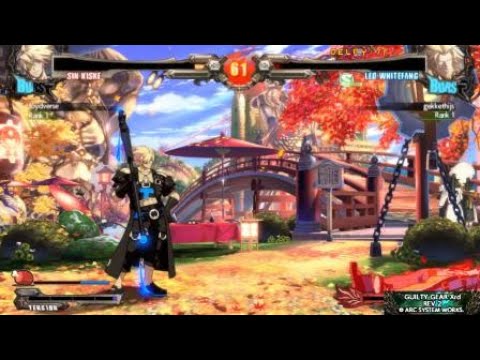 Guilty Gear Xrd REV 2 - Faust,Leo Whitefang lobby matches