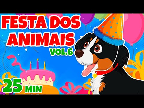 Festa dos Animais Vol. 6 - Giramille 25 min | Desenho Animado Musical