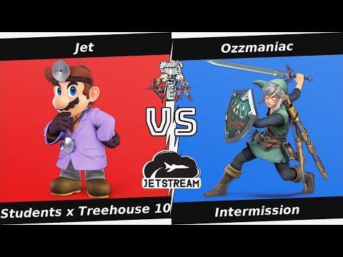 Students x Treehouse 10 Intermission - Jet (Dr Mario) Vs. Ozzmaniac (Link) Smash Ultimate - SSBU