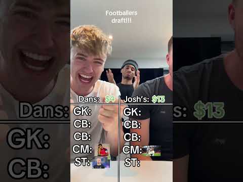 Footballers Draft!!! ⚽️ Who Wins? 😮‍💨🔥