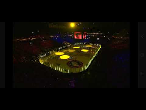 Veikkaus Areenalla uskomaton meininki juuri ennen ottelua | Eteläpäädyssä tifo