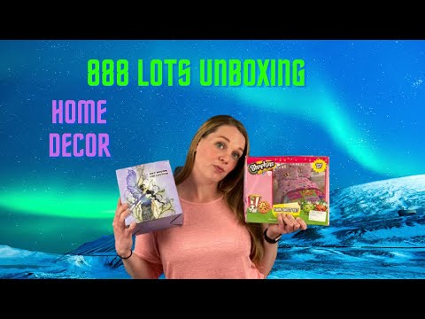 888Lots.com Wholesale Unboxing Liquidation Cases of Home Products