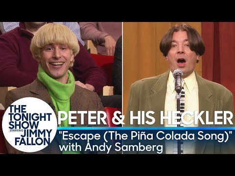 Peter and His Heckler - "Escape (The Piña Colada Song)" with Andy Samberg