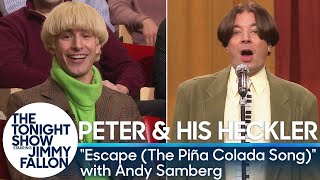 Peter and His Heckler - &quot;Escape (The Piña Colada Song)&quot; with Andy Samberg