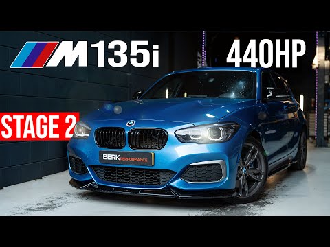 440HP & 610NM BMW M135i F20 Stage 2 Tuning | 0-100 Dragy, Sound & Dyno