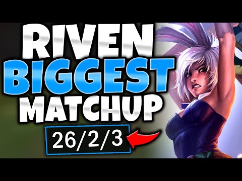 RIVEN'S BIGGEST SKILL MATCHUP OF ALL-TIME! (USE THIS BUILD) - S12 Riven TOP Gameplay Guide