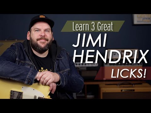 3 Great Jimi Hendrix Licks!