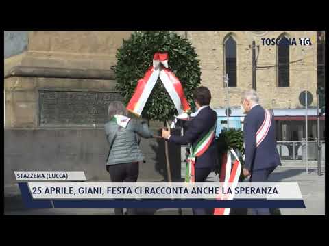 2021-04-25 STAZZEMA (LUCCA) - 25 APRILE, GIANI, FESTA CI RACCONTA ANCHE LA SPERANZA