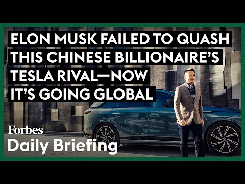 Elon Musk Failed To Quash This Chinese Billionaire's Tesla Rival-- Now It's Going Global