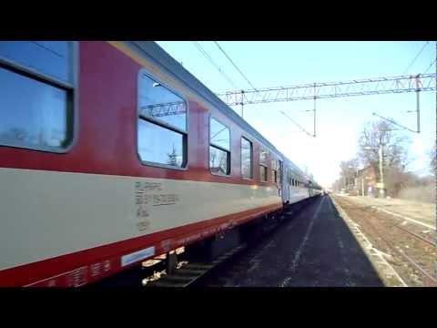 Odjazd EU07-353 z TLK57104 "Mieszko"