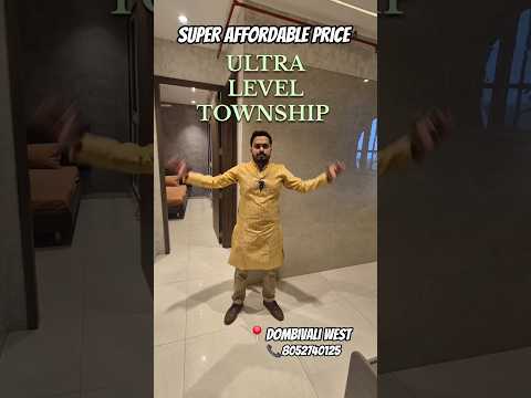 #2bhk #Dombivli #dombivliwest #township #project #affordableflat #1bhk#property #apartmenttour #flat