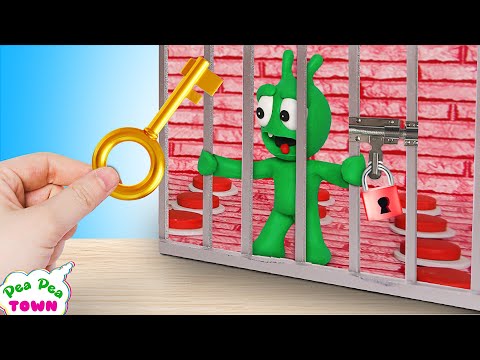 Series Pea Pea and Escape Room Challenge | Pea Pea Town | Cartoon for Kids