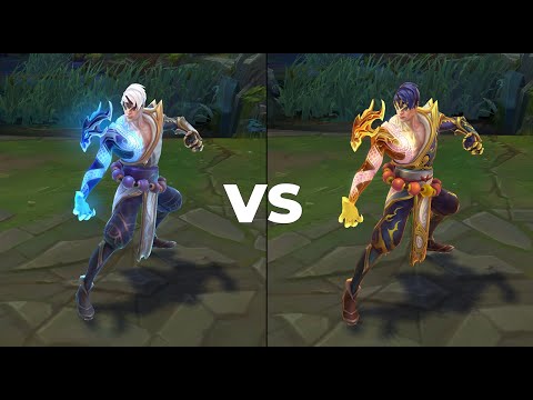 Mythic Storm Dragon Lee Sin Chroma | Chroma Comparison | League of Legends