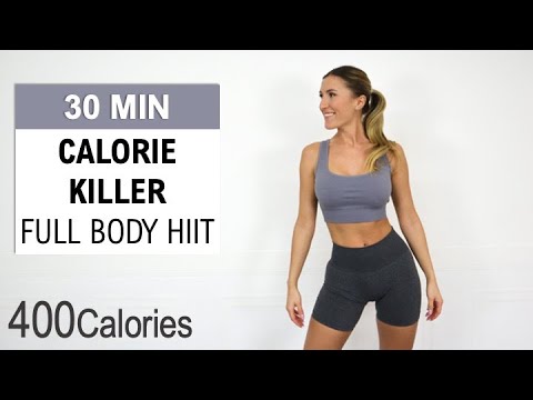 30 Min Calorie Killer HIIT Workout | Burn 400+ Calories | Full Body Intense Cardio | Not Repeat