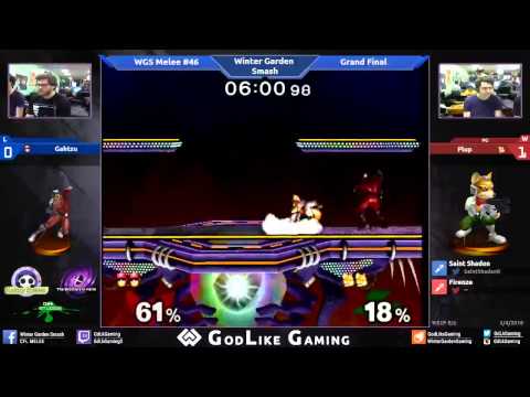 Winter Garden Melee Weekly #46 - Grand Finals - Gahtzu (Captain Falcon) vs Plup (Fox)