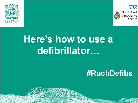 How to use a defibrillator