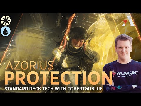 PROTECTION - Aura Aggro | Azorius Standard Deck Tech with CovertGoBlue | MTG Arena