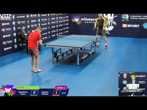 Voitekhov Timur - Zatkhei Mikhail League of best Table Tennis 19.12.2020 09-00