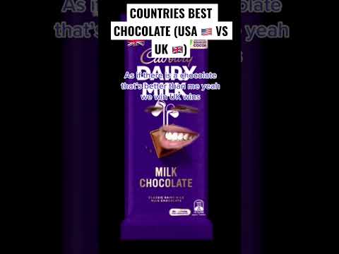 Countries Best Chocolate ft USA 🇺🇸 vs UK 🇬🇧