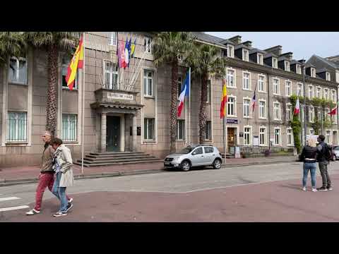 Cherbourg, France 🇫🇷 . Preview. 4K video