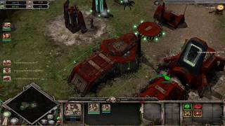 Warhammer 40,000: Dawn of War Soulstorm Захват базы Орков.