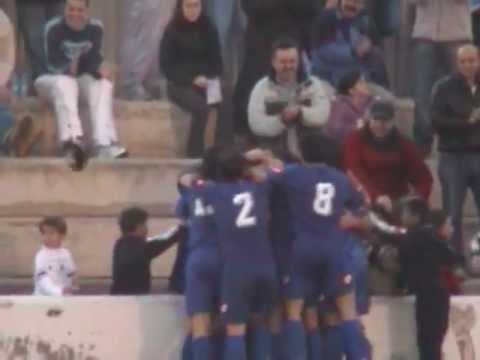 Gol Alex Calero. CD Ferriolense 3 - CE Constancia 2. 3ª División Balear 04/05