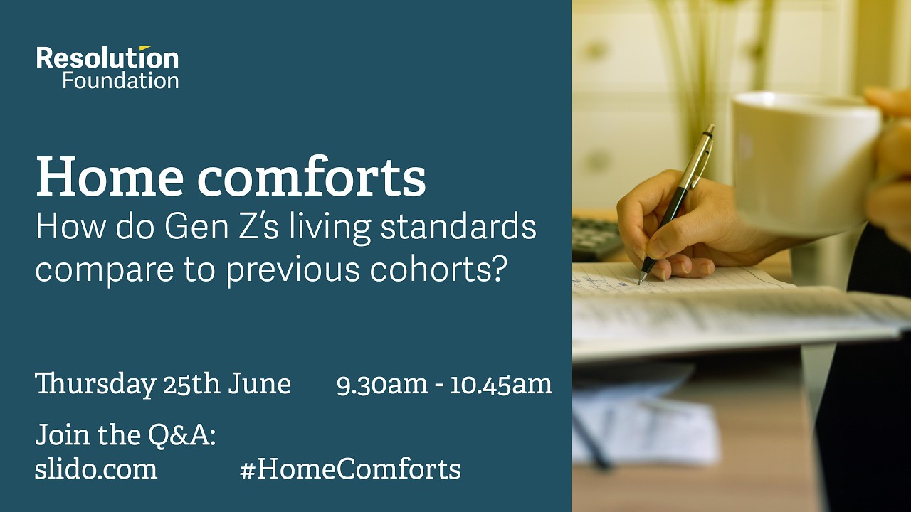Home comforts: How do Gen Z’s living standards compare to previous cohorts?