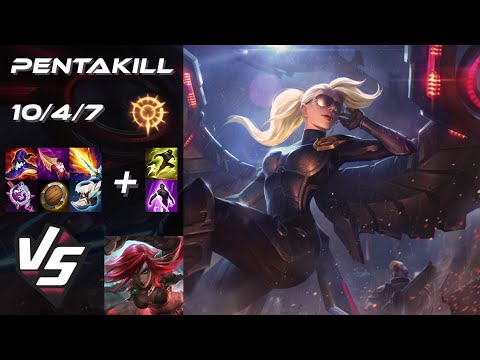 MID Kayle vs Katarina [PENTAKILL] - NA Challenger Patch 25.24