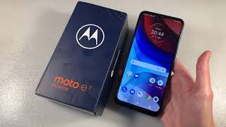 Motorola E7 Power 4/64GB Tahiti Blue - відео 1