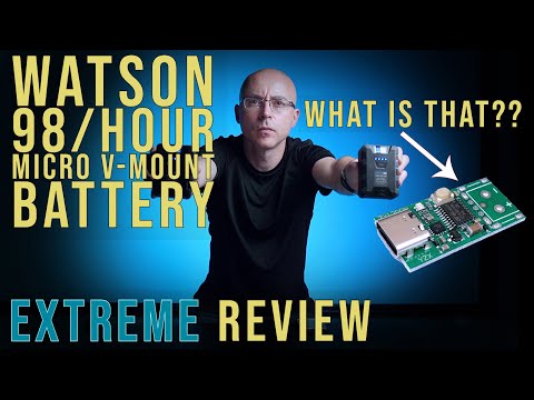 Watson 14 4V 98Wh Micro V Mount Battery Review and BEYOND just the battery!
