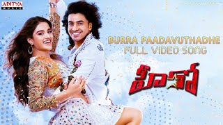 Burra Paadavuthadhe Full Video Song Hero SongsAsho