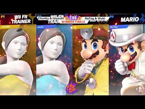 CSS 36 Doubles - WF - Chunky & lolyoshi (Wii Fit/Falcon/Doc) vs. Wuki & NoTag (Wii Fit/Mario) - SSBU