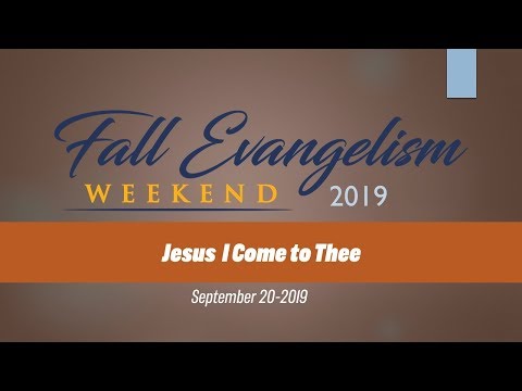 NCU Fall Evangelism Weekend 2019 | Sabbath September 21 | Pastor Romone Phoenix