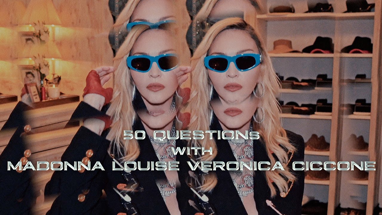 Finally Enough Talk: 50 Questions With Madonna thumnail