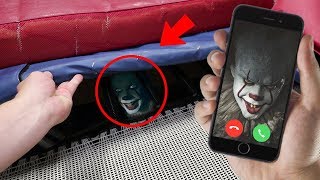 CALLING PENNYWISE ON FACETIME AT 3 AM!! (ATTACKED) DO NOT CALL &quot;IT&quot; AT 3 AM!!