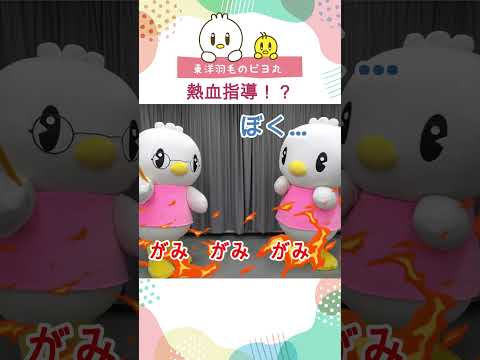 【ピヨ丸】熱血指導　#Shorts #ピヨ丸 #東洋羽毛