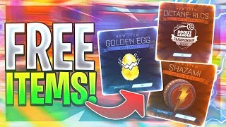 ALL METHODS FOR GETTING *FREE* ITEMS ON ROCKET LEAGUE!