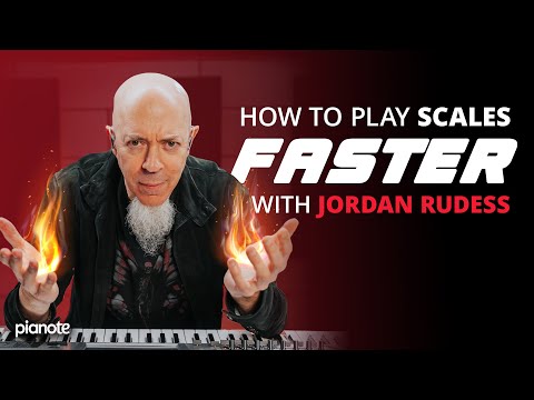 Jordan Rudess Teaches How To Play Scales FASTER????