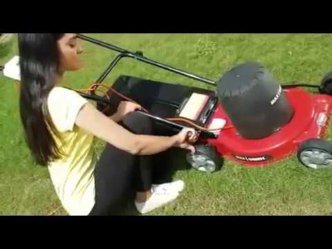 Maxgreen mre 16 electric lawn mower