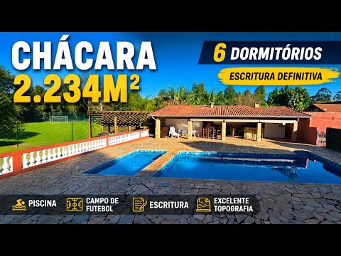 #389#✨ Ideal para Morar ou Investir! Chácara Completa com Excelente Topografia,  IBIÚNA-SP 