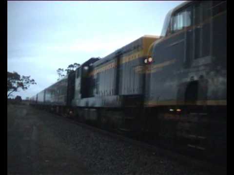 SRHC Blue Train to Maryborough - Waubra Junction