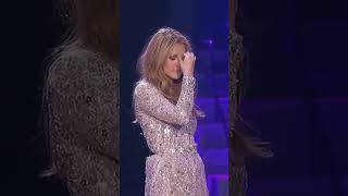 CELINE DION CRYING WHILE SINGING &quot;ALL BY MYSELF&quot;