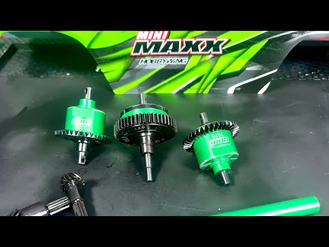 💥💥⚙️⚙️HOW TO BUILD & INSTALL GPM RACING TRAXXAS MINI MAXX DIFFS