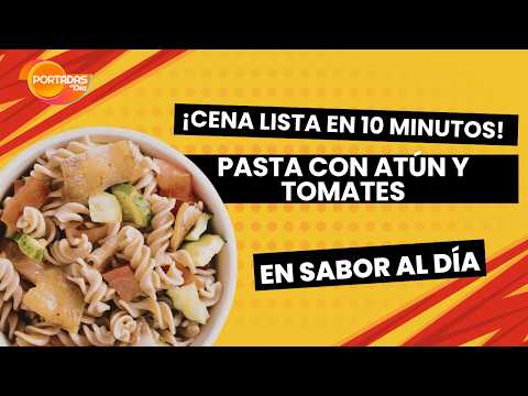 La receta de Espaguetis con Atún que te salvará la semana 🍅🐟 ¡Increíble!
