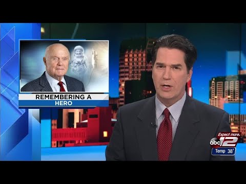 Video: School named after Sen. John Glenn remembers him after death