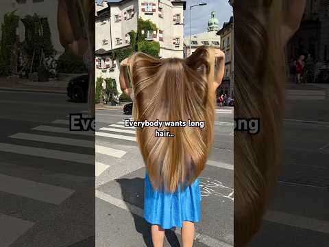 Does it only happen to me? 😳 Tag a friend with long hair #relatable #longhair #hair